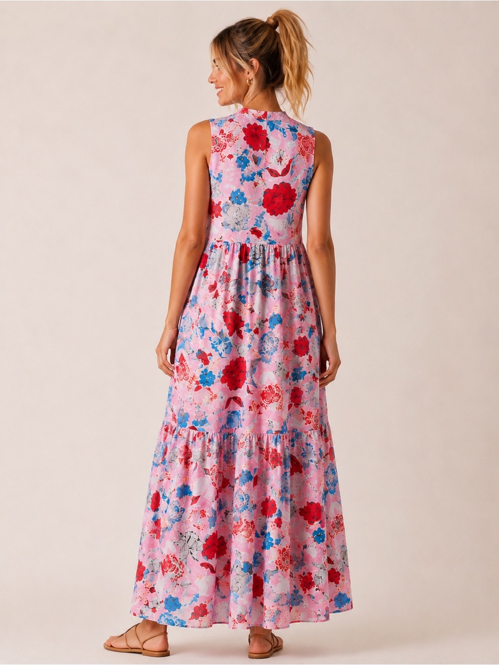 BB Dakota by Steve Madden Light Cotton Maxi Dress, XS